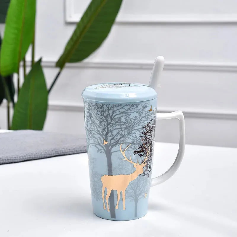 Girl Heart Ceramic Cup Nordic - Bellarte Enchanté Girl Heart Ceramic Cup Nordic